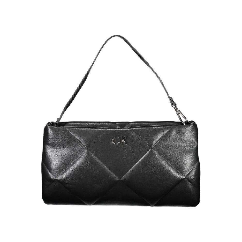 Calvin Klein Black Polyester Handbag Calvin Klein Dark Slate Gray