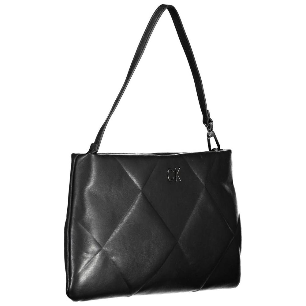 Calvin Klein Black Polyester Handbag Calvin Klein Dark Slate Gray