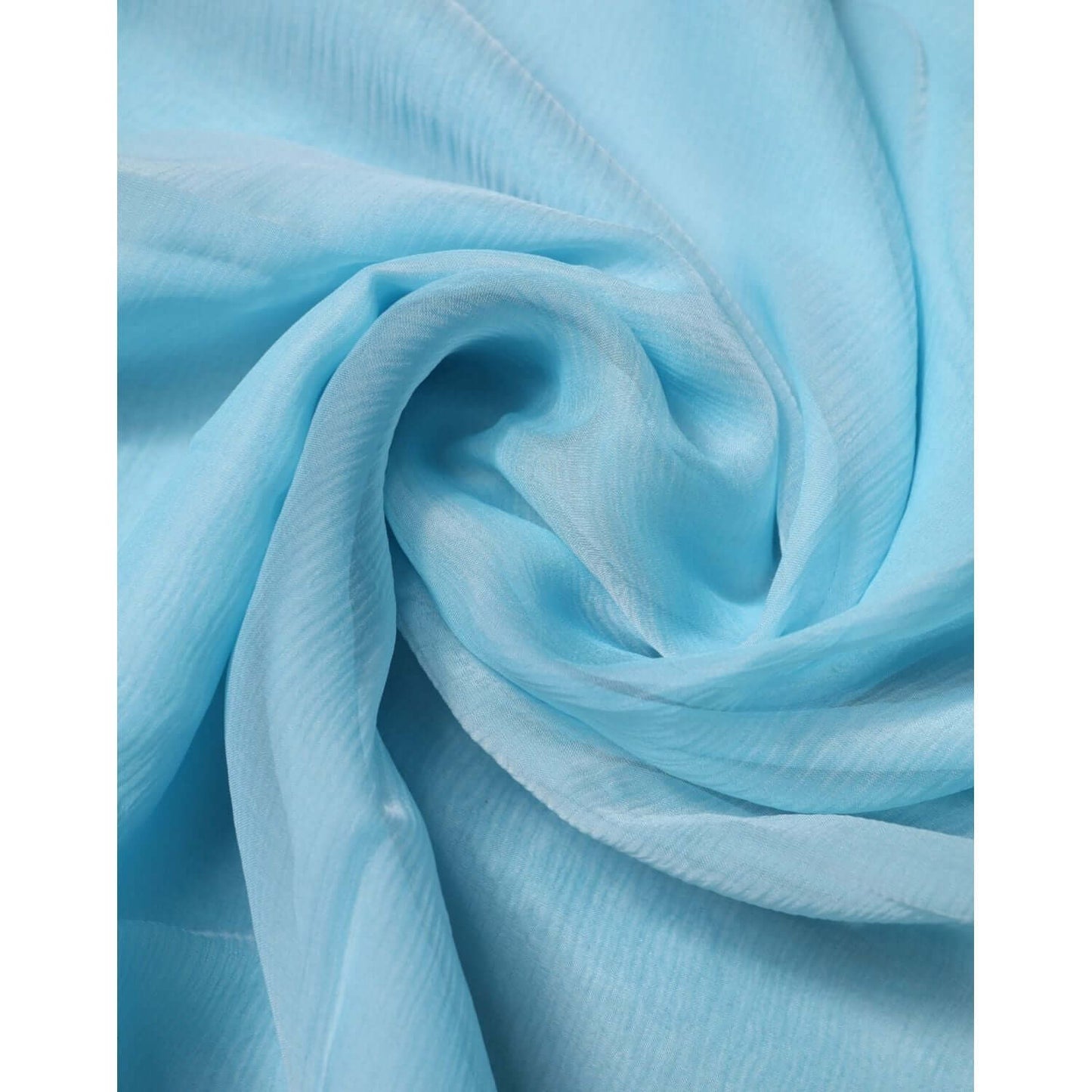 Dolce & Gabbana Light Blue Silk Rectangle Wrap Shawl Scarf Dolce & Gabbana Sky Blue