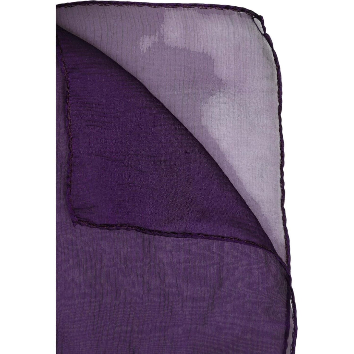 Dolce & Gabbana Purple Silk Rectangle Wrap Shawl Scarf Dolce & Gabbana Dark Slate Gray