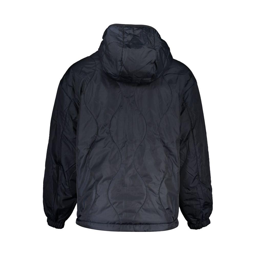 Tommy Hilfiger Blue Polyester Men's Reversible Jacket Tommy Hilfiger Dark Slate Gray