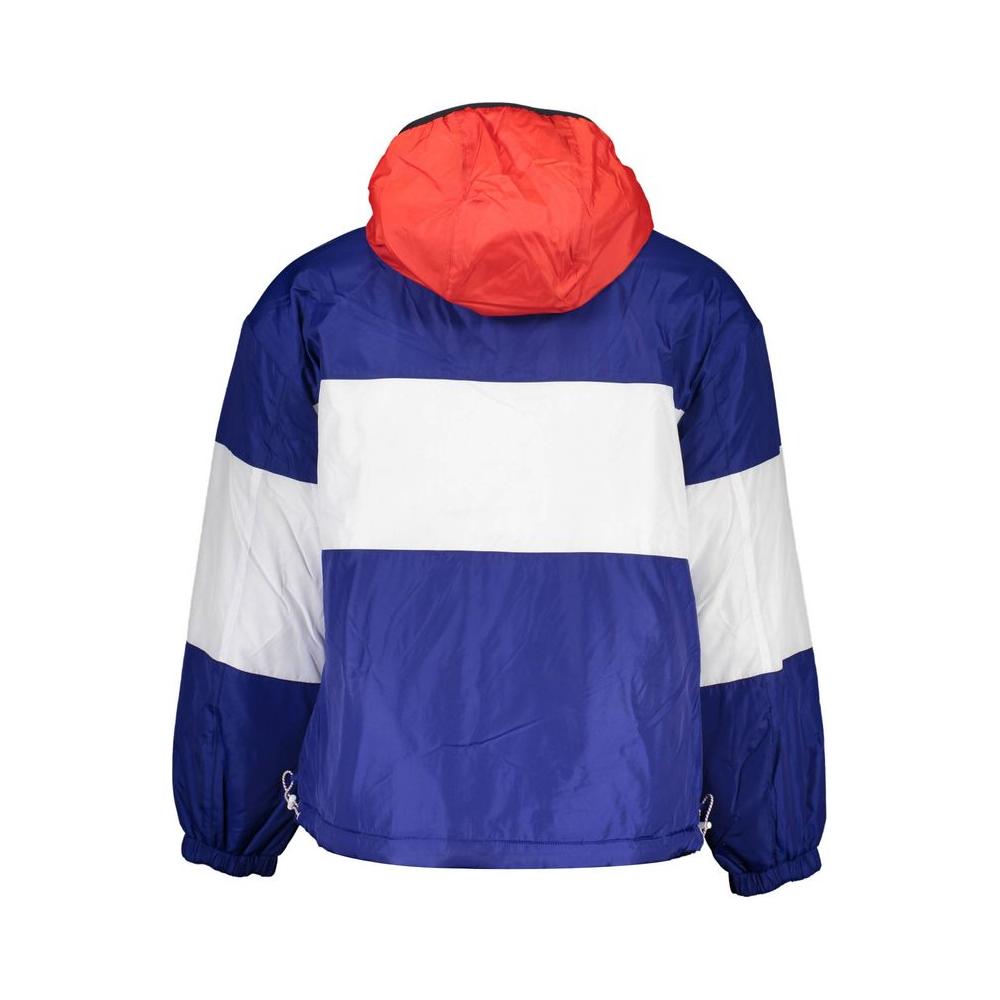 Tommy Hilfiger Blue Polyester Men's Reversible Jacket Tommy Hilfiger Light Pink