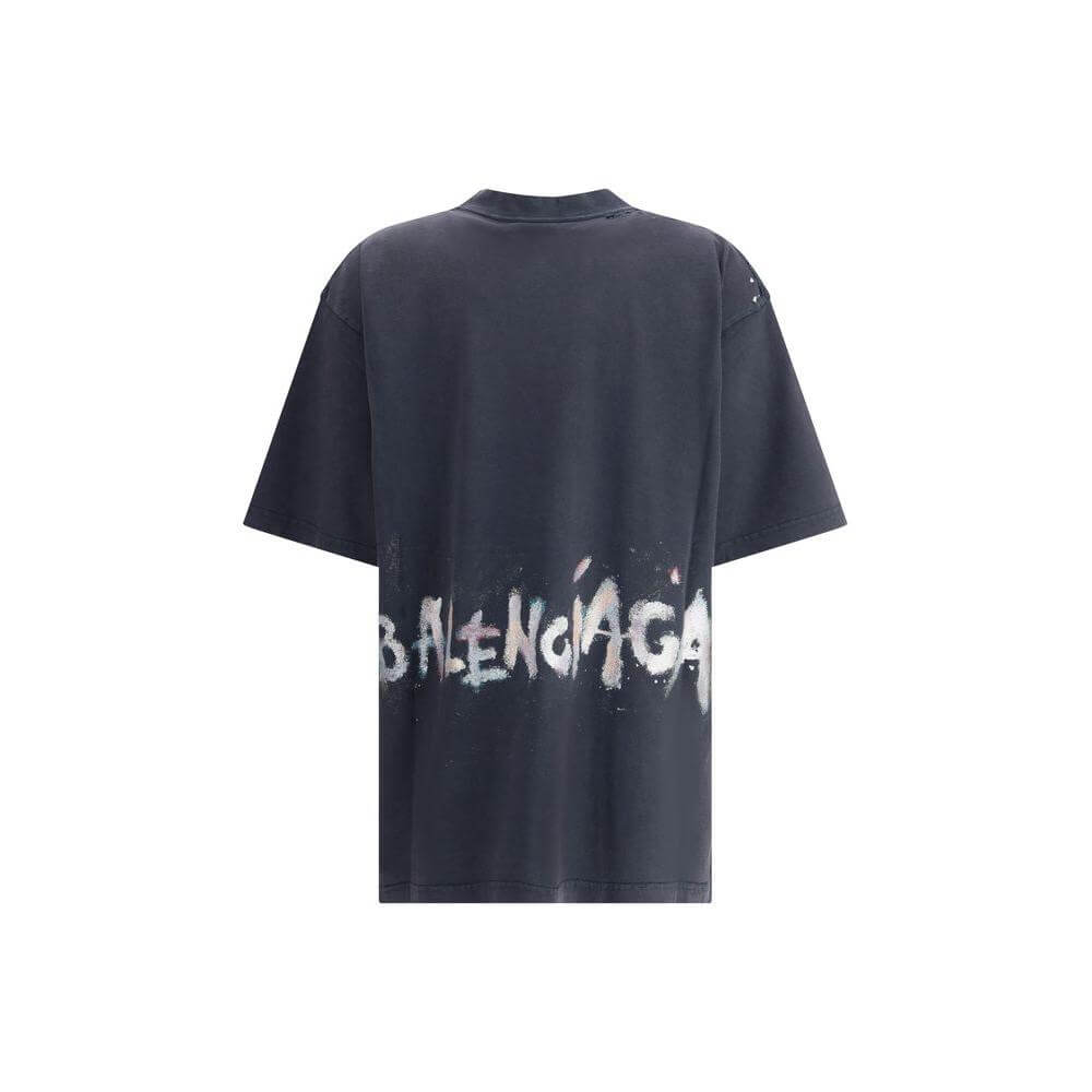 Balenciaga Oversized T-Shirt Balenciaga Dark Slate Gray