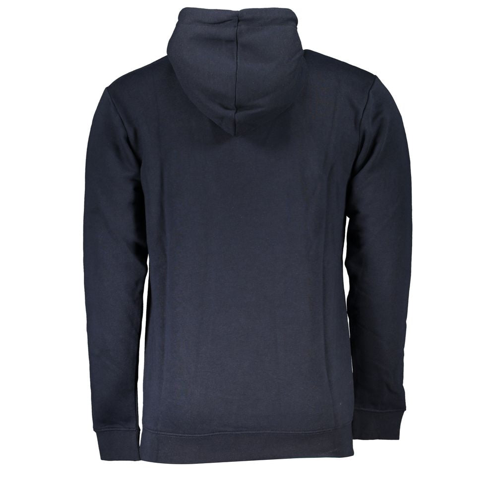 Cavalli Class Blue Cotton Men Sweater Cavalli Class Dark Slate Gray