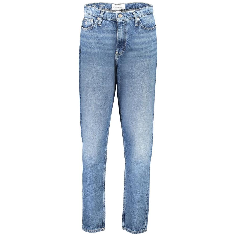Calvin Klein Blue Cotton Jeans & Pant Calvin Klein Light Slate Gray