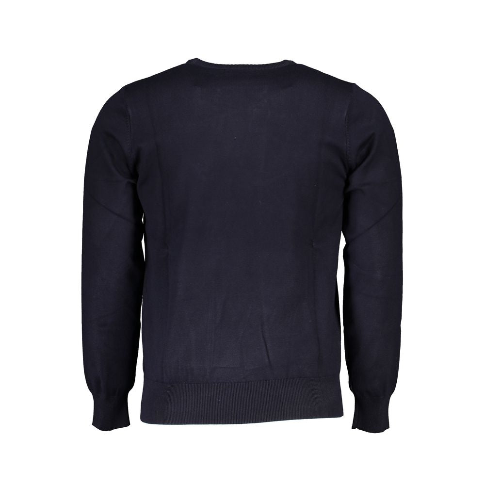 U.S. Grand Polo Blue Nylon Sweater U.S. Grand Polo Dark Slate Gray