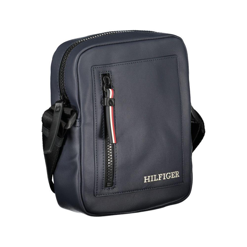 Tommy Hilfiger Blue Polyethylene Men Shoulder Bag Tommy Hilfiger Dark Slate Gray
