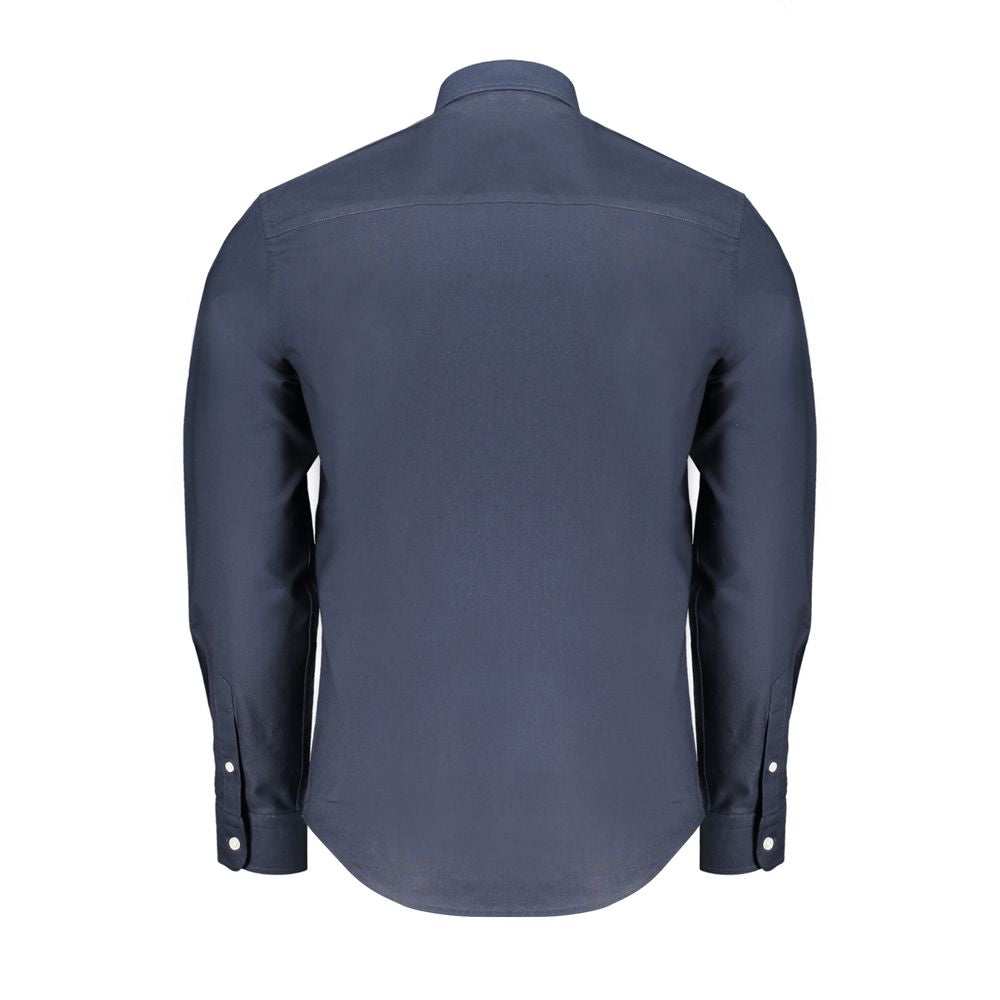 North Sails Blue Cotton Shirt North Sails Dark Slate Gray
