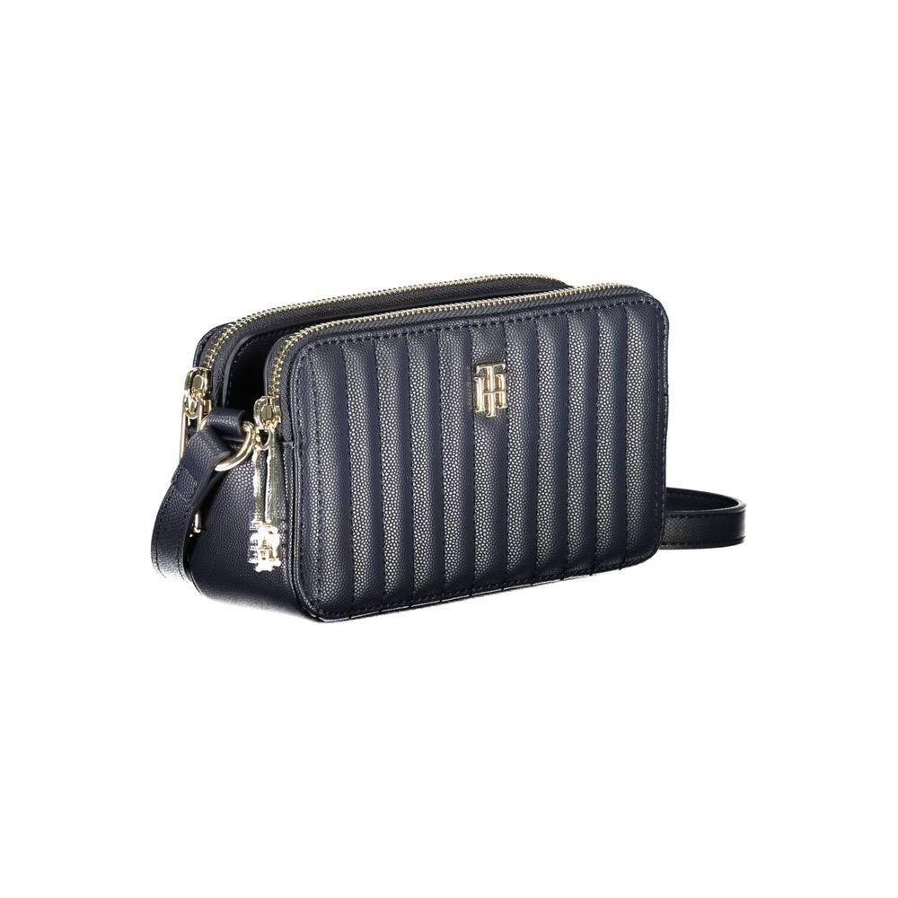 Tommy Hilfiger Blue Polyethylene Women Handbag Tommy Hilfiger Dark Slate Gray