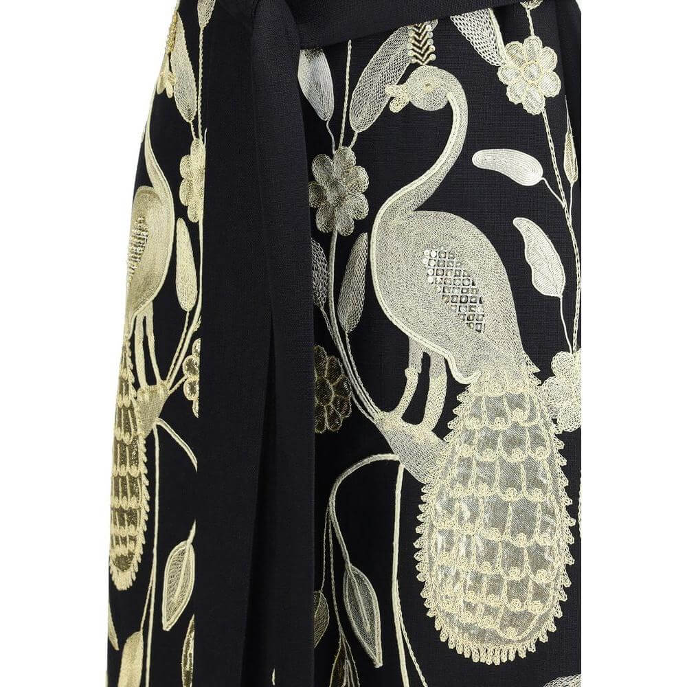 Valentino Embroidered long Vest Valentino Dark Slate Gray