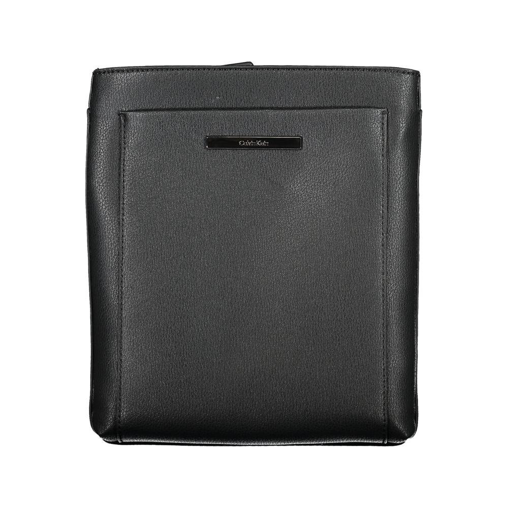 Calvin Klein Elegant Black Shoulder Bag with Contrasting Details Calvin Klein Dark Slate Gray