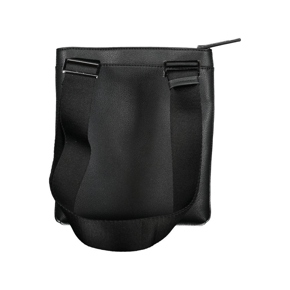 Calvin Klein Elegant Black Shoulder Bag with Contrasting Details Calvin Klein Dark Slate Gray