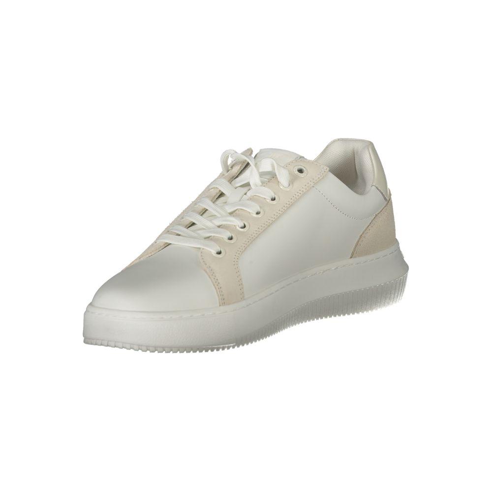 Calvin Klein White Polyethylene Men Sneaker Calvin Klein Gray