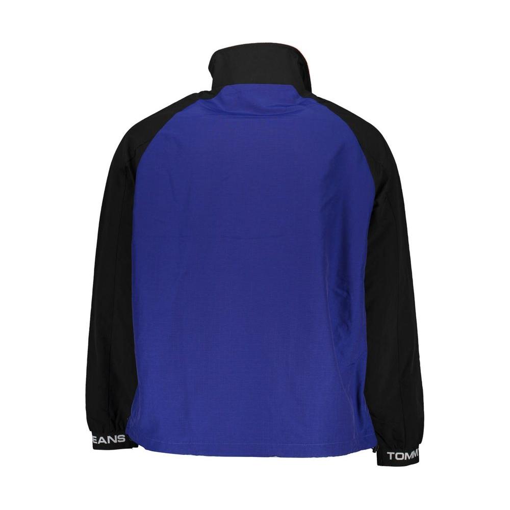 Tommy Hilfiger Blue Polyamide Men Jacket Tommy Hilfiger Dark Slate Blue