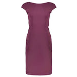Patrizia Pepe Purple Elastane Dress PA-29574-XS