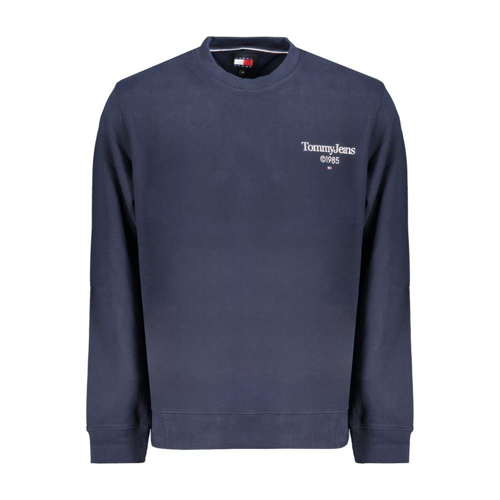 Tommy Hilfiger Blue Cotton Sweater Tommy Hilfiger Dark Slate Gray