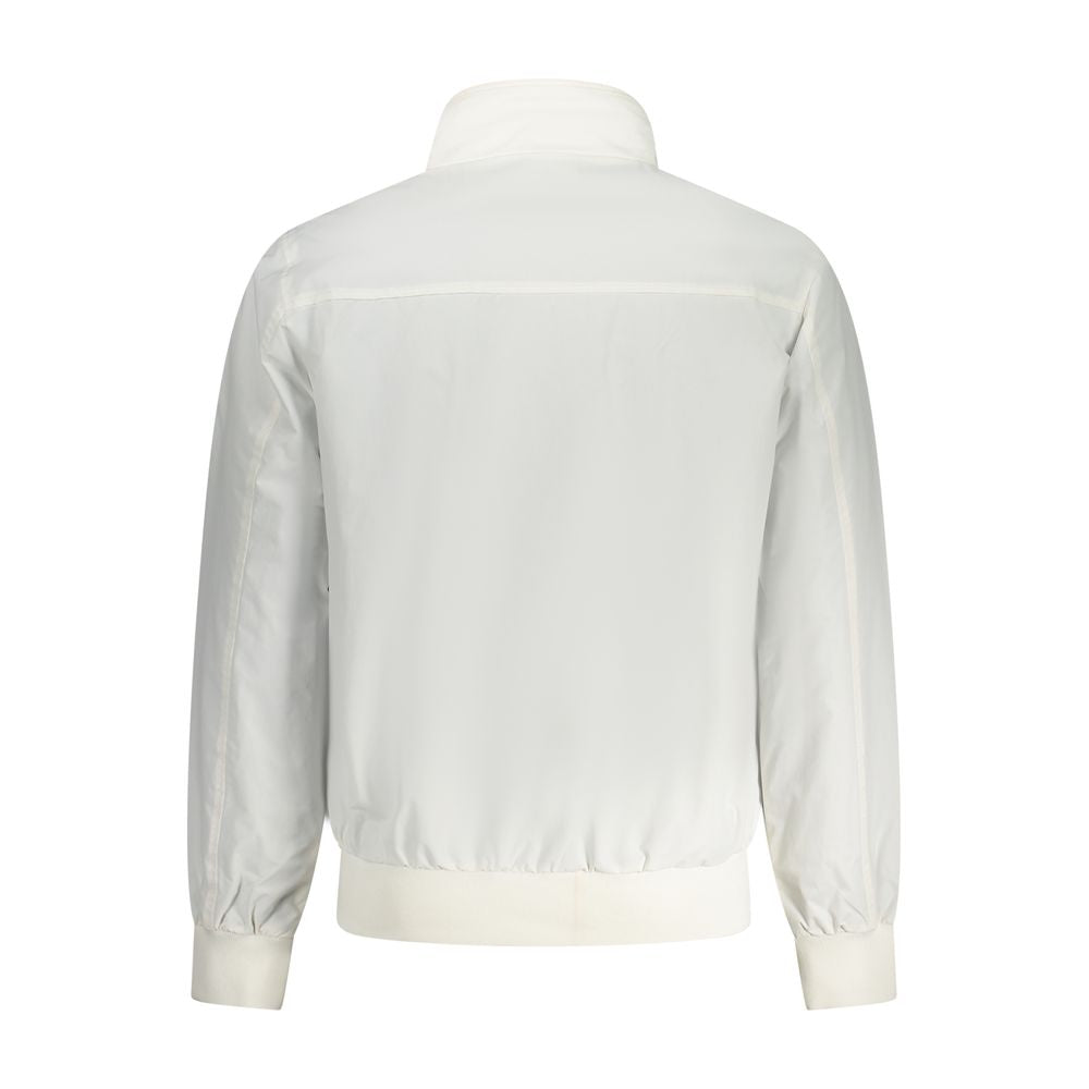 North Sails White Polyamide Jacket North Sails Light Gray