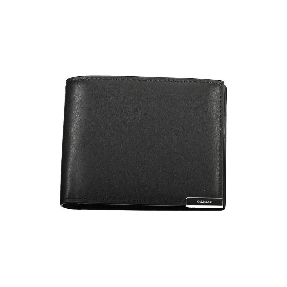 Calvin Klein Black Polyethylene Men Wallet
