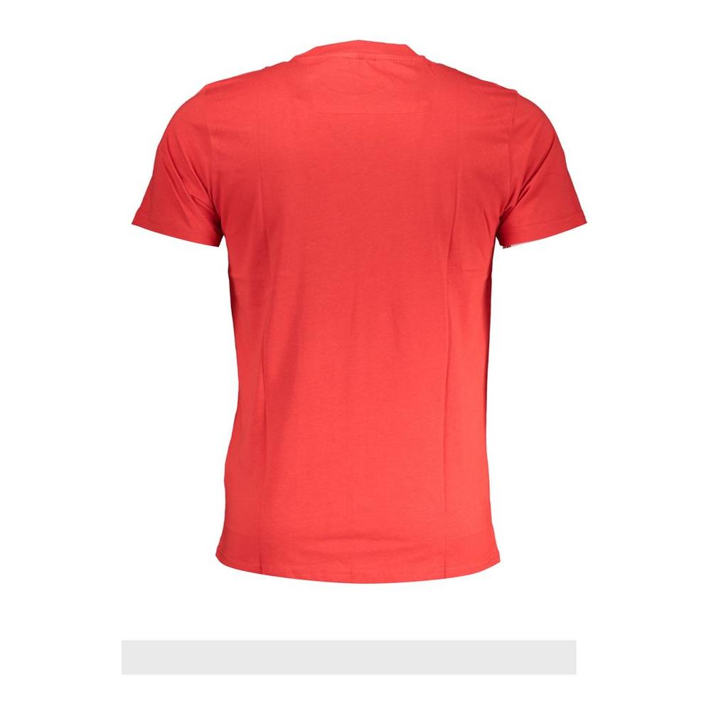 Cavalli Class Red Cotton T-Shirt