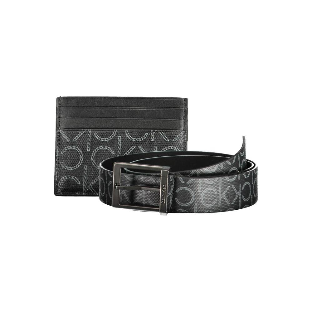 Calvin Klein Black Polyethylene Men Wallet