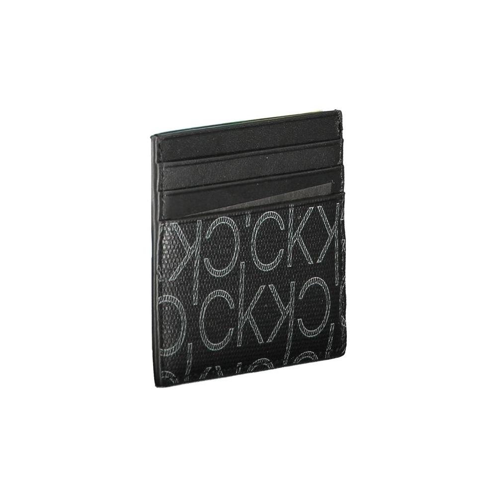Calvin Klein Black Polyethylene Men Wallet
