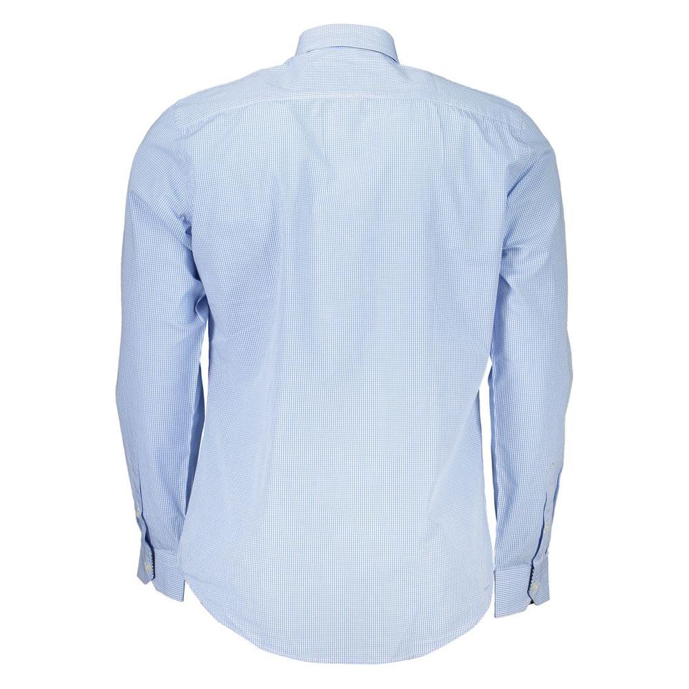 Harmont & Blaine Light Blue Cotton Men Shirt