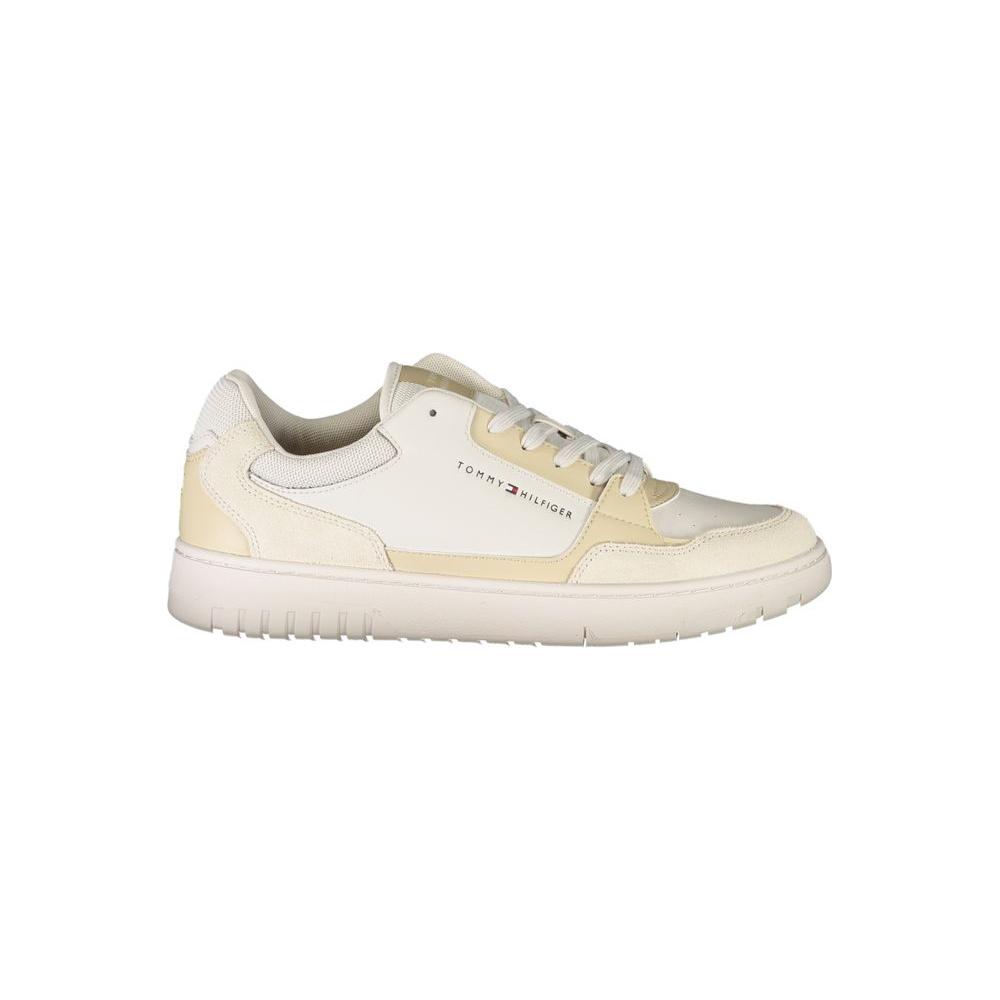 Tommy Hilfiger Beige Polyethylene Men Sneaker