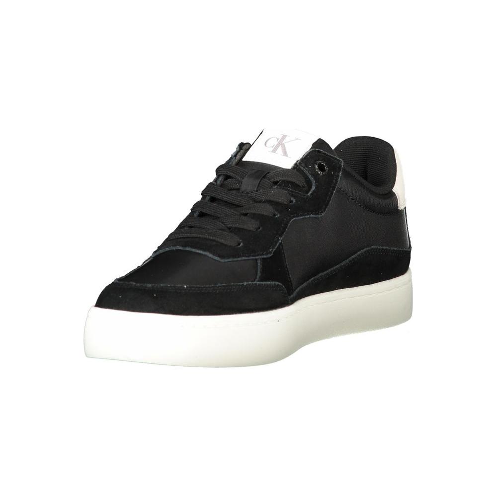 Calvin Klein Black Polyester Men Sneaker