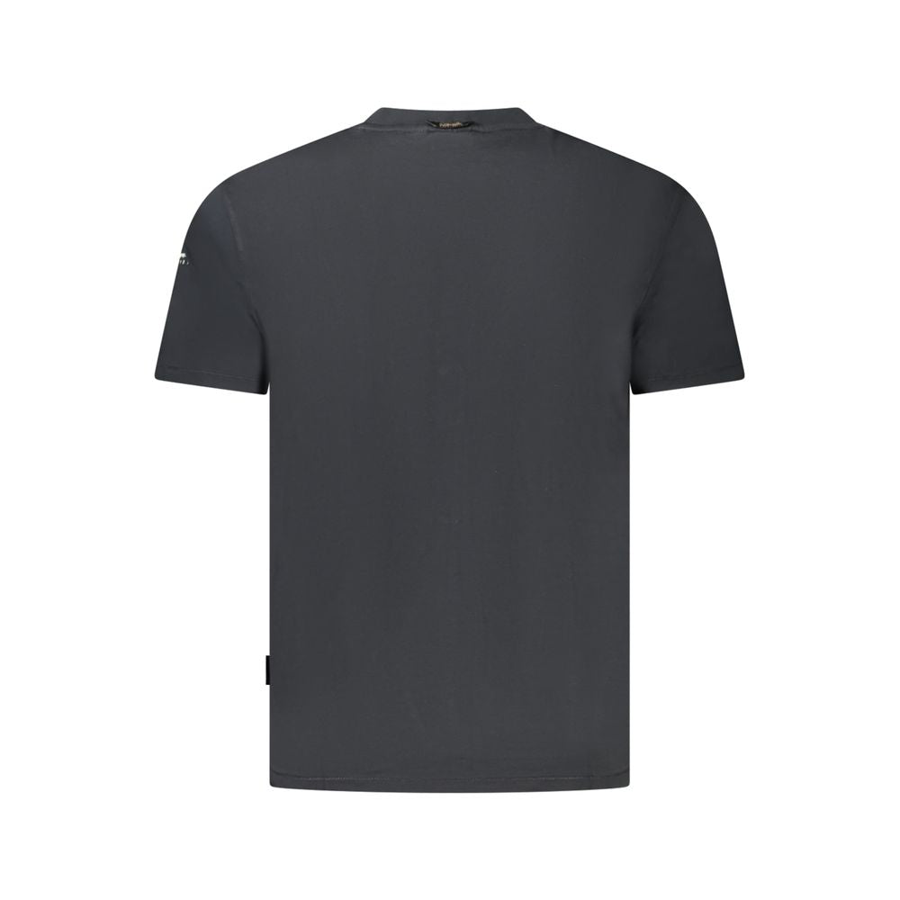 Napapijri Black Cotton Men T-Shirt