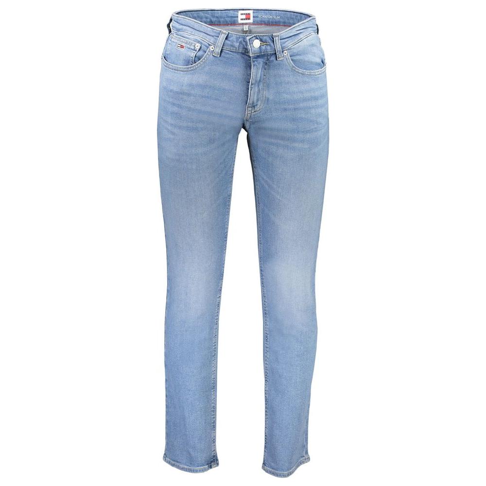 Tommy Hilfiger Light Blue Cotton Men Jeans