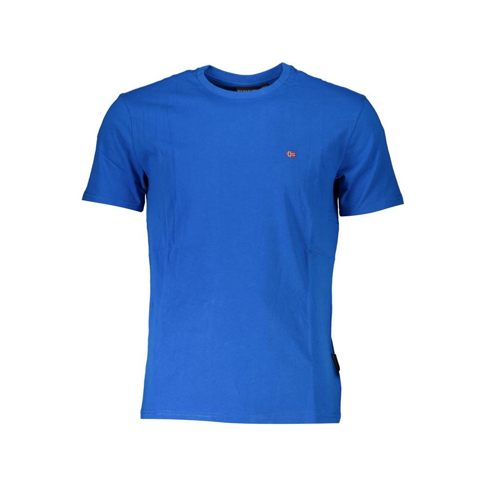 Napapijri Blue Cotton T-Shirt
