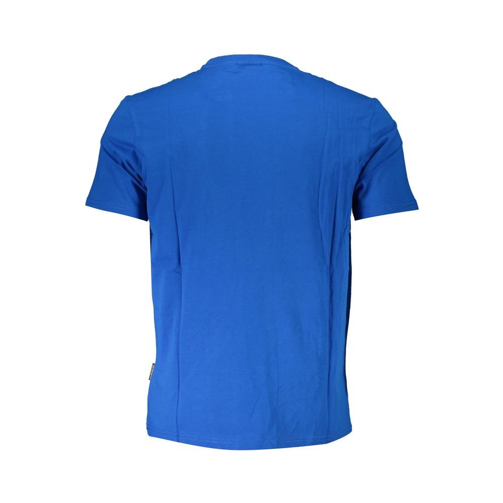 Napapijri Blue Cotton T-Shirt