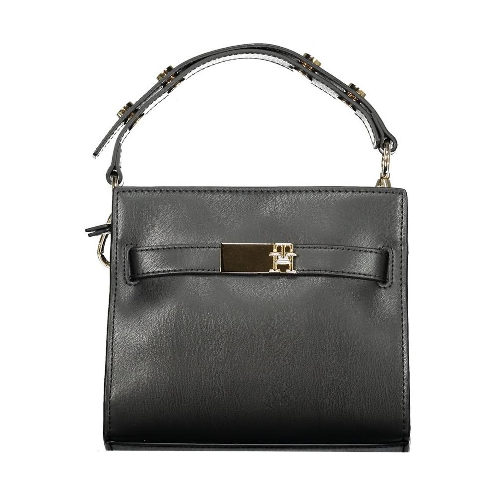 Tommy Hilfiger Black Polyethylene Women Handbag