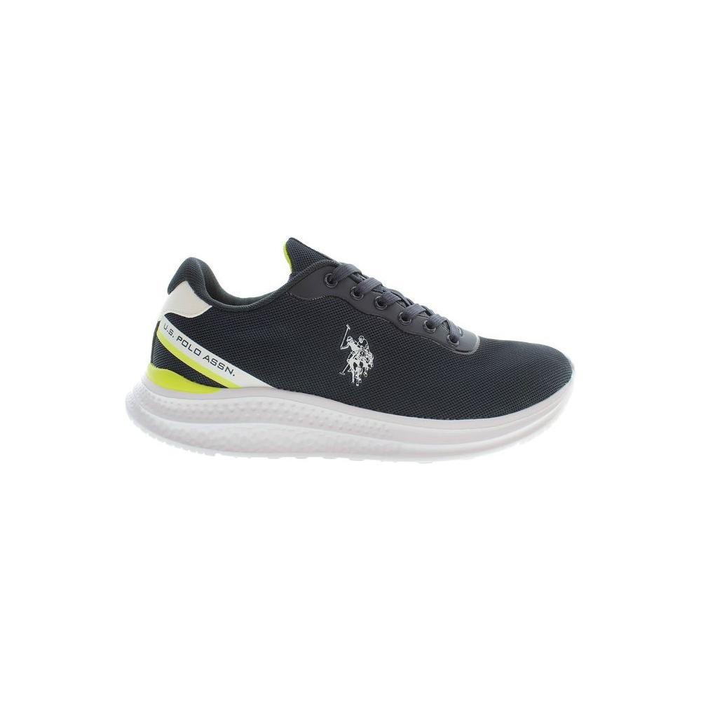 U.S. POLO ASSN. Blue Polyester Men Sneaker