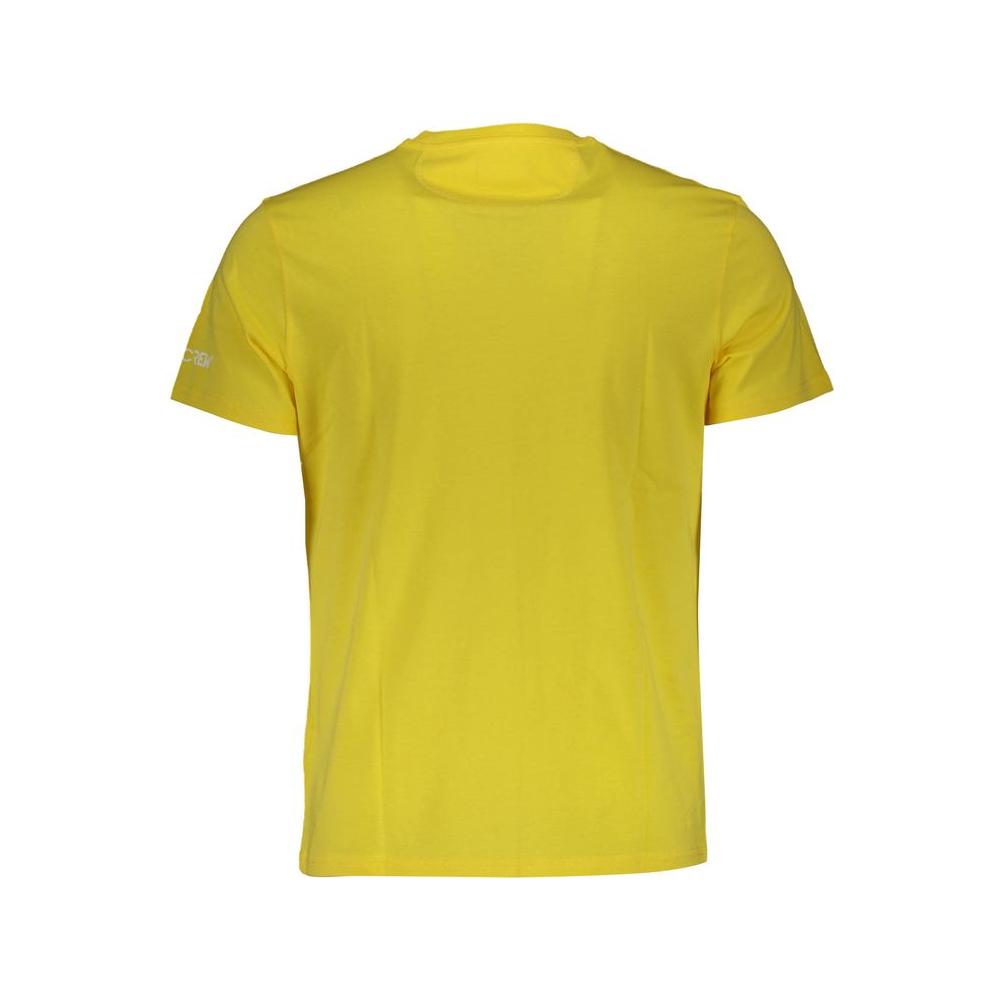 La Martina Yellow Cotton Men T-Shirt
