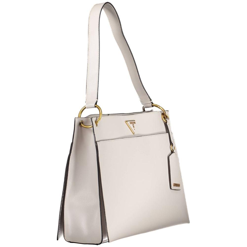 Guess Jeans Gray Polyethylene Women Handbag