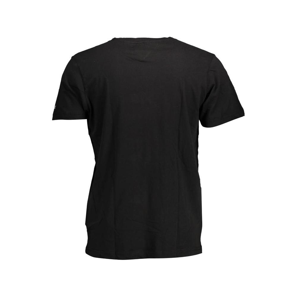 Tommy Hilfiger Black Cotton Men T-Shirt