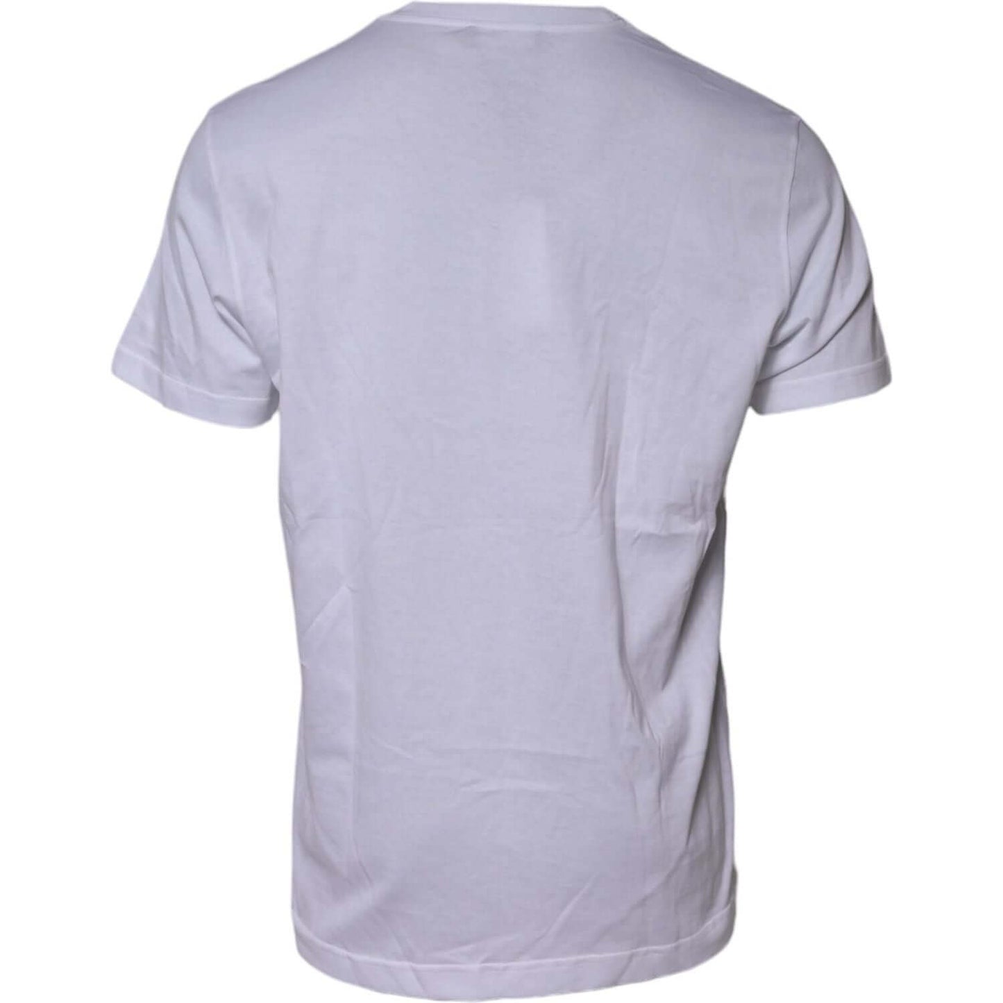 Dolce & Gabbana White DG LOVE Patch Short Sleeves T-shirt TSH90639-56