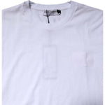 Dolce & Gabbana White Cotton Crew Neck Short Sleeves T-shirt TSH90640-48