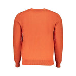 North Sails Orange Cotton Sweater NO-29714-XXL
