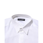 Dolce & Gabbana White Cotton GOLD Long Sleeves Formal Shirt TSH906818-40