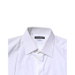 Dolce & Gabbana White Cotton GOLD Long Sleeves Formal Shirt TSH906821-42