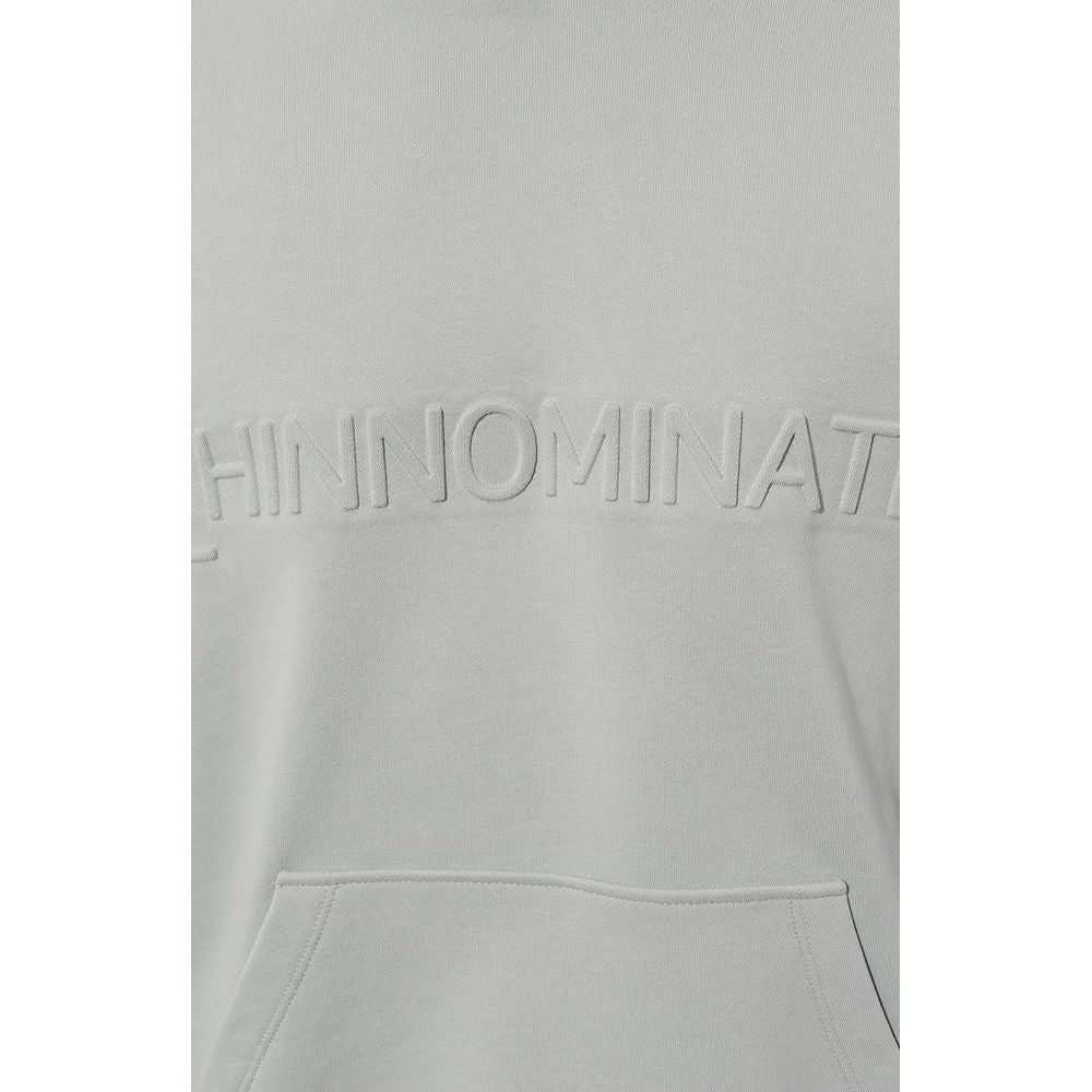 Hinnominate Gray Cotton Sweater