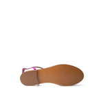 Salvatore Ferragamo Purple Leather Sandal SA-79266320010933-EU37/US7