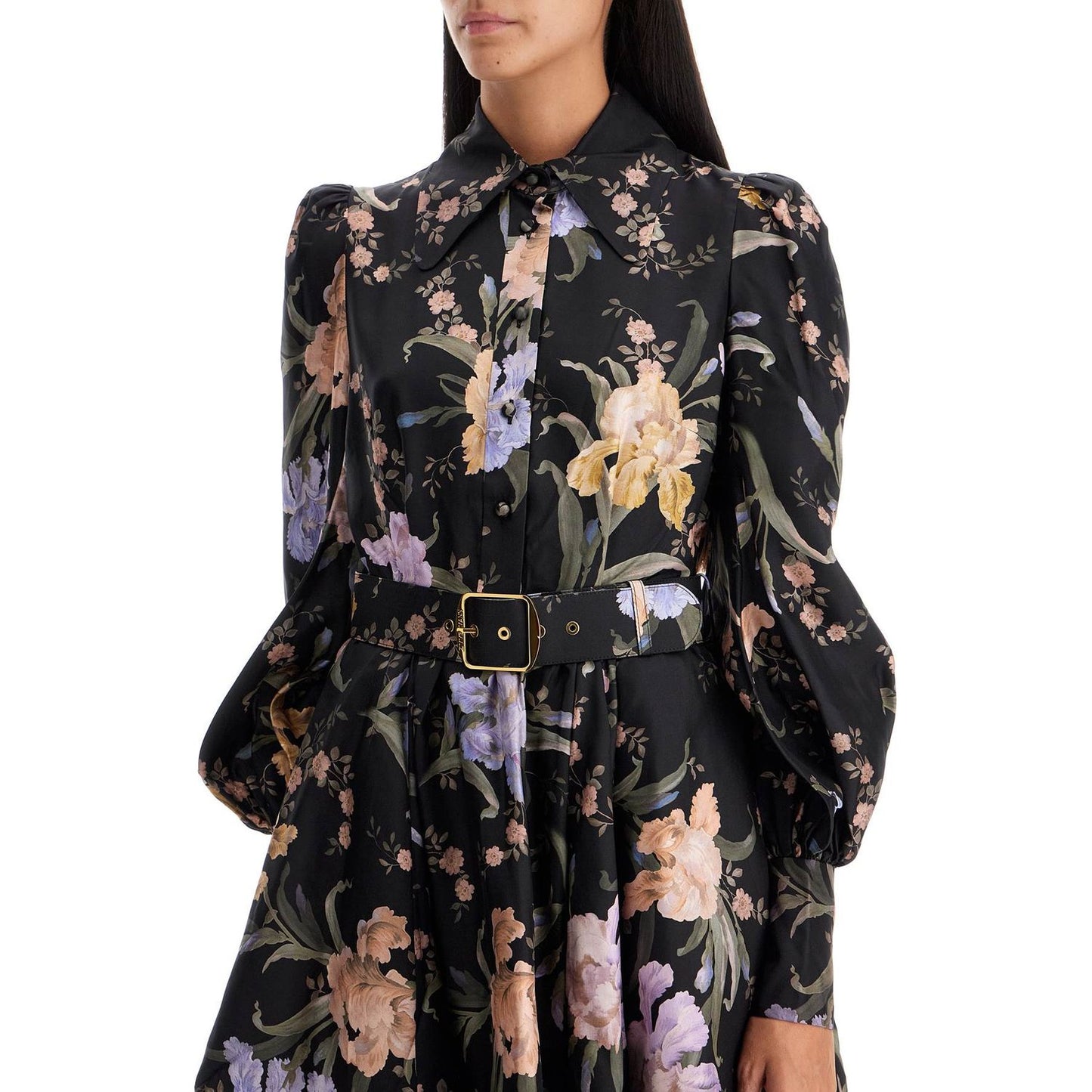 Zimmermann eden mini chemisier Dresses Zimmermann Black