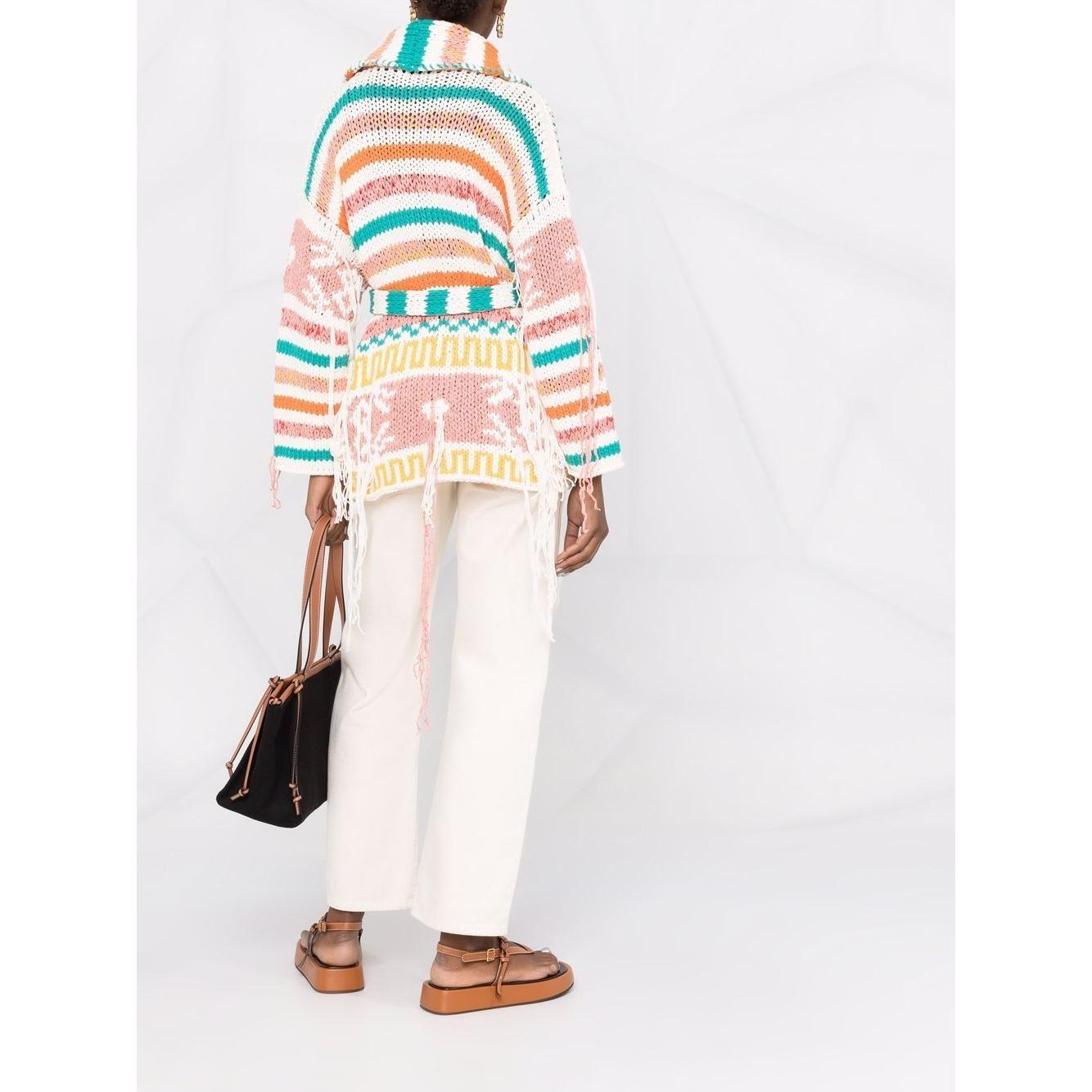 Alanui Sweaters MultiColour Topwear Alanui Misty Rose
