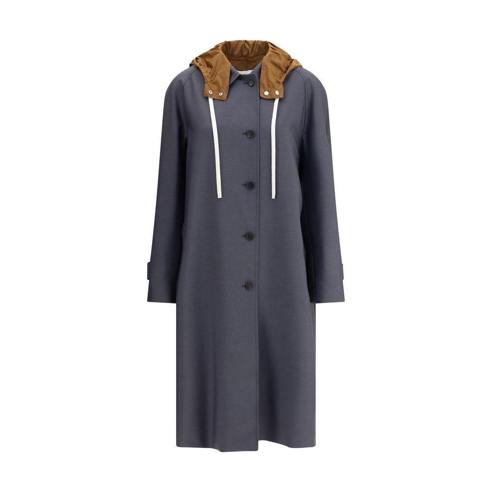 Miu Miu Hooded long Coat MI-MS2101SOOO17HVF045O-IT40 | M