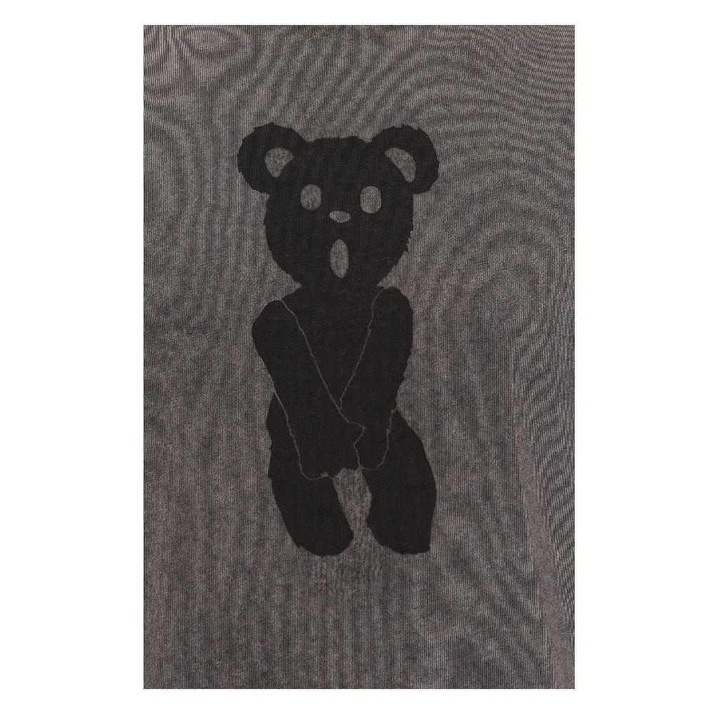 Diego Venturino Gray Cotton T-Shirt DI-15851-S