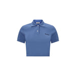 Miu Miu Polo crop Shirt MI-MJN547SOOO14RWF0237-M