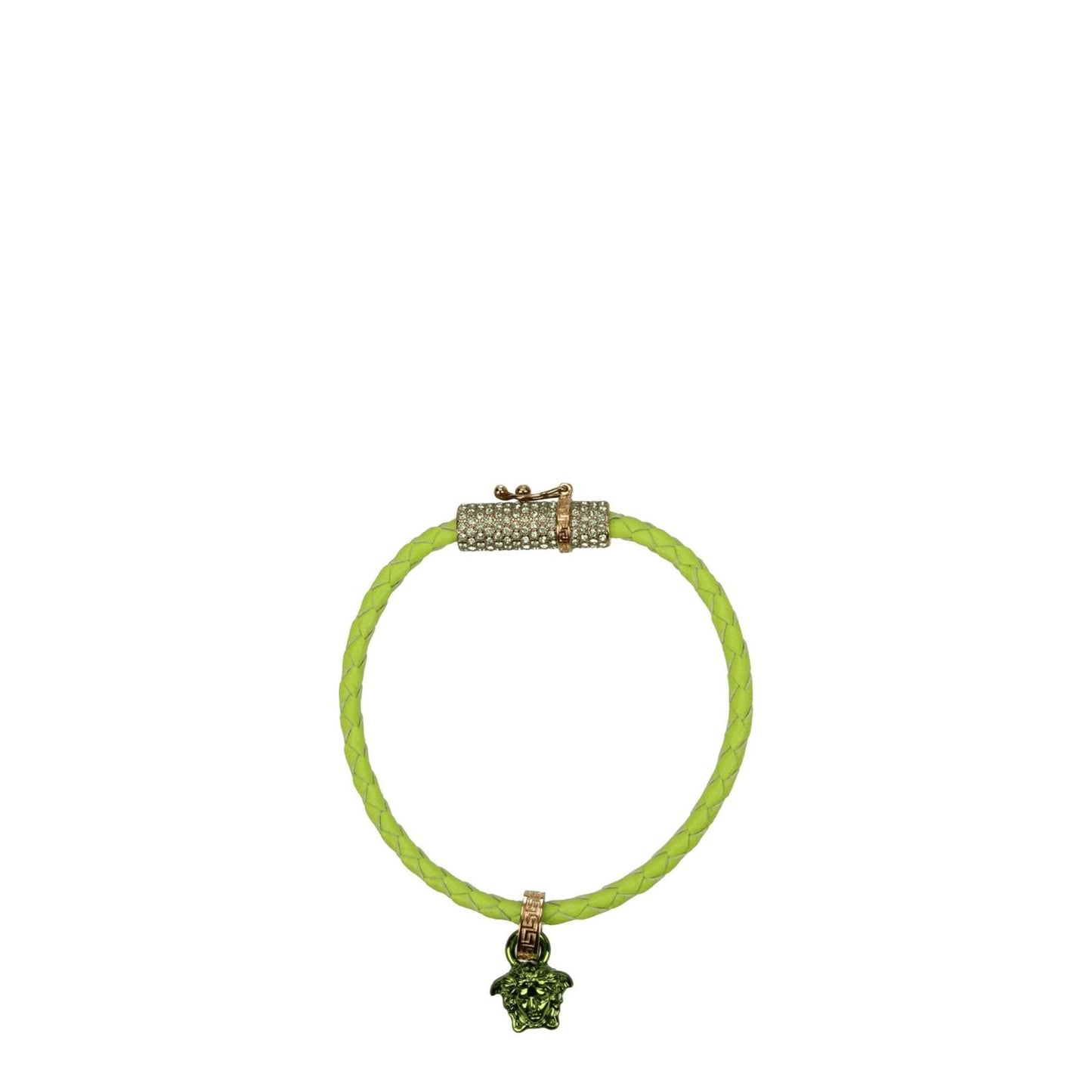 Versace Green Leather Bracelets VE8547389866249BT